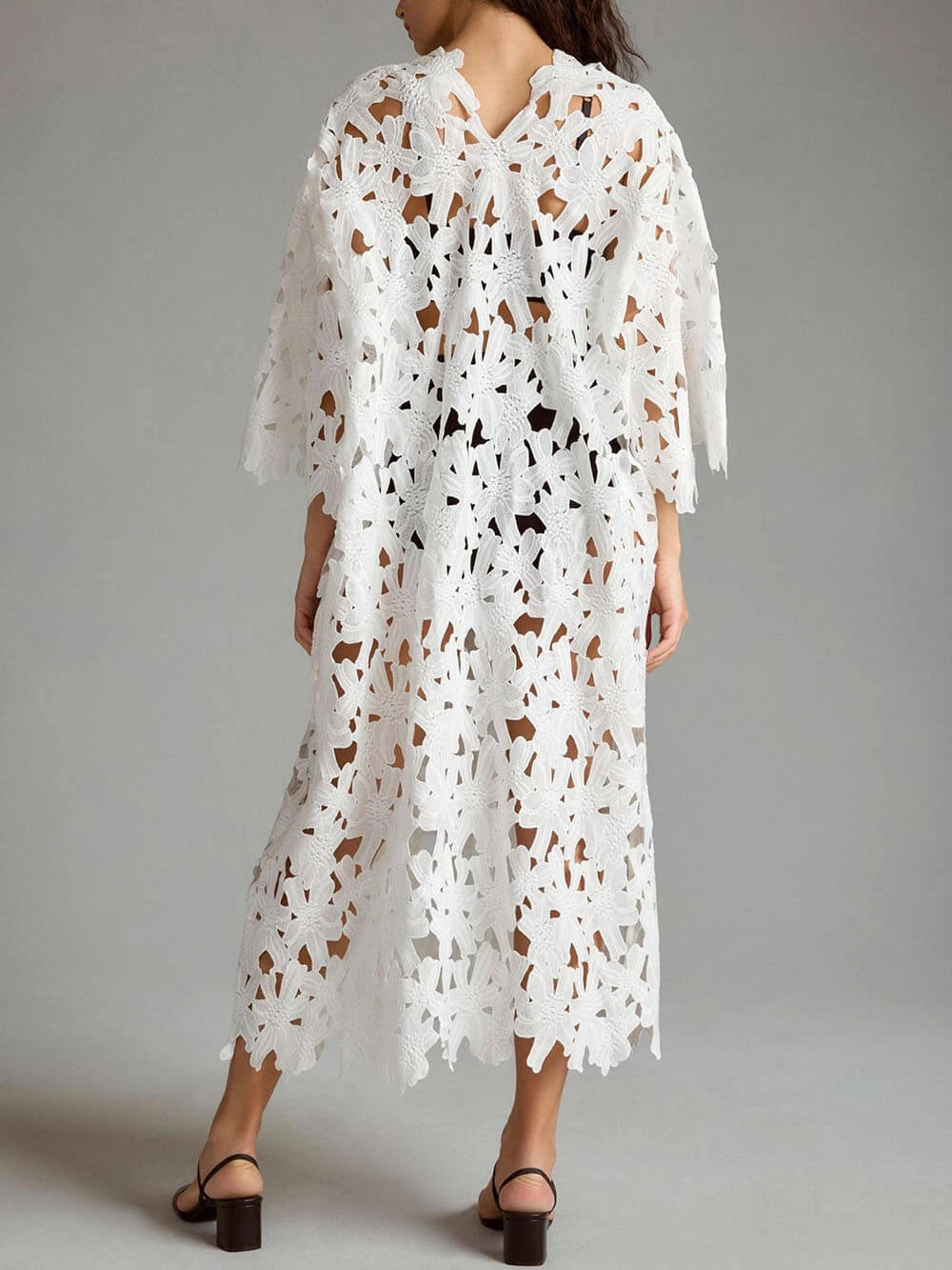 Flora | Women's Lace Beach Cover-Up Dress oaklynwear