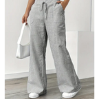 Donna | Striped Pants with Pockets oaklynwear