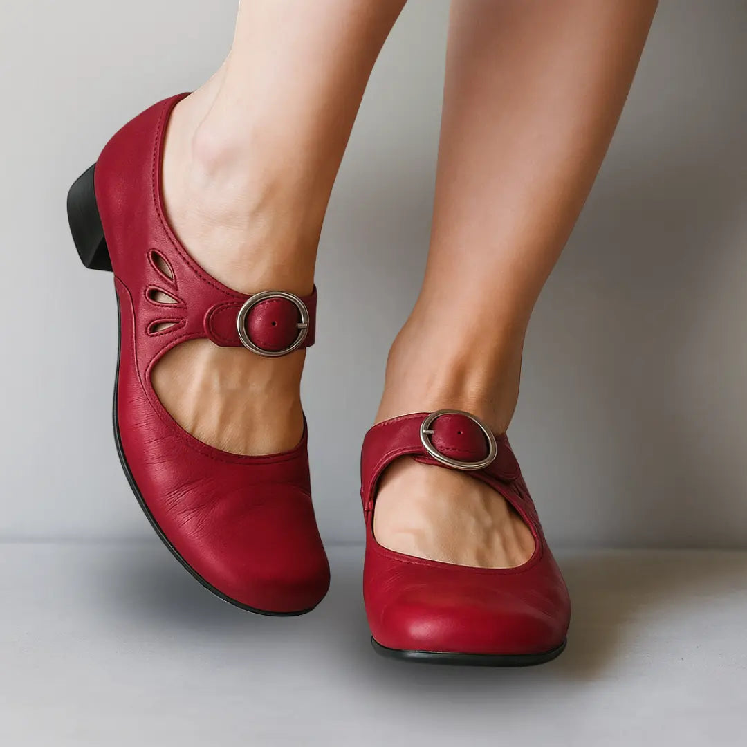 Lena | Orthopedic Vegan Leather Sandals oaklynwear