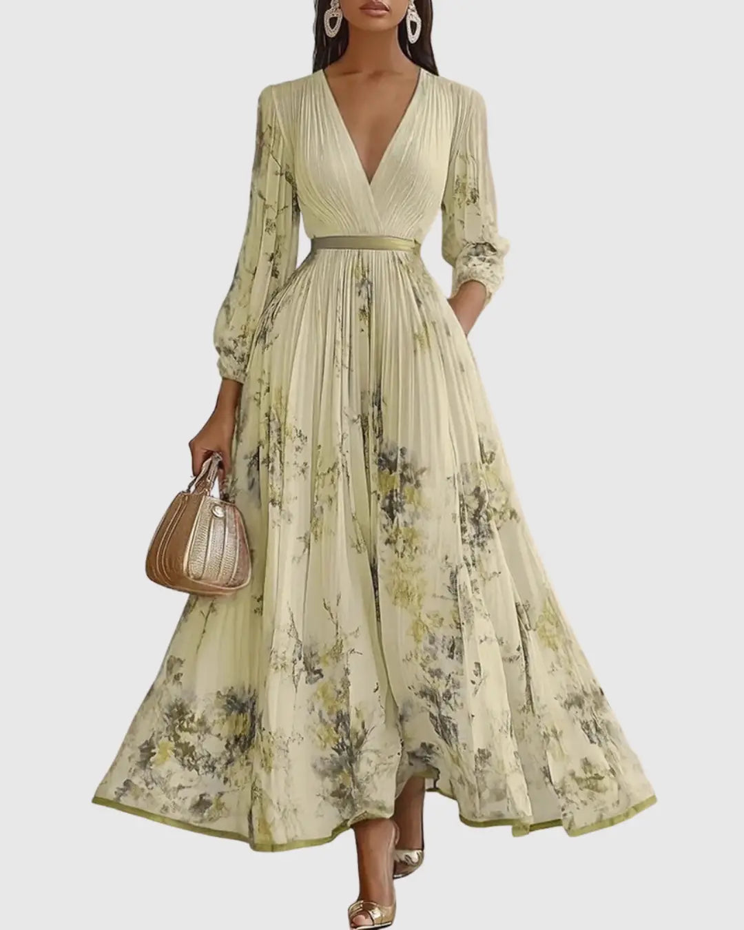 Luna™ | Elegant Sleeveless Flowy Summer Maxi Dress oaklynwear