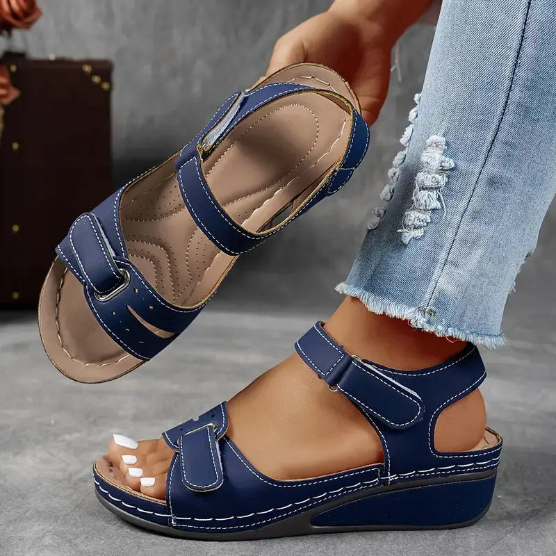 Eden | Orthopedic Sandals with Wedge Heel oaklynwear