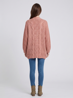 Addison | Open-Front Boho Knit Cardigan with Pockets, Cozy Winter Layer oaklynwear