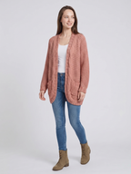Addison | Open-Front Boho Knit Cardigan with Pockets, Cozy Winter Layer oaklynwear