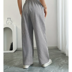Donna | Striped Pants with Pockets oaklynwear