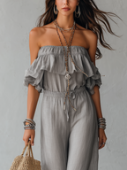 Sage | Women's Wide-Leg Jumpsuit oaklynwear