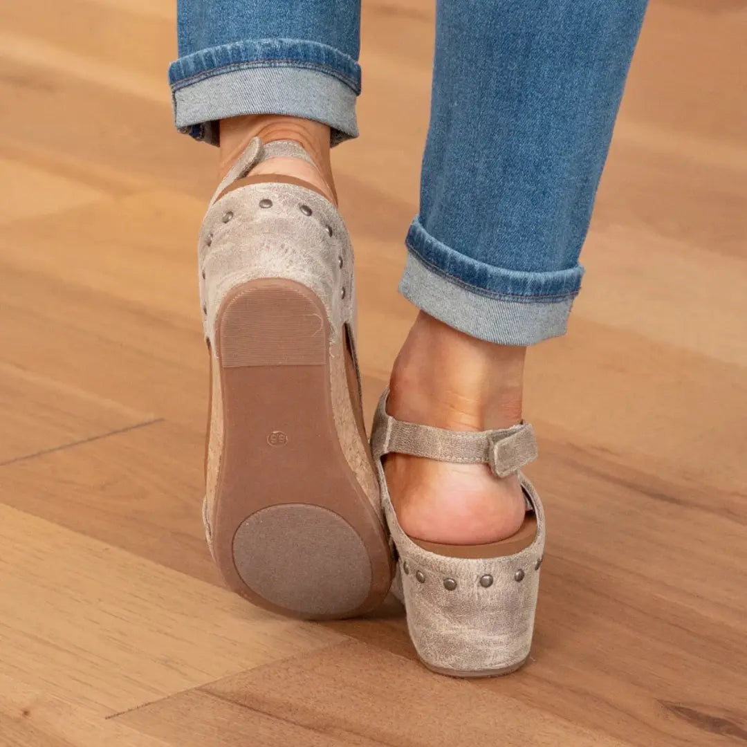 Mavi | Suede Wedge Sandals oaklynwear