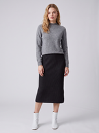 Leah | Mock Neck Loose-Fit Pullover Sweater, Cozy Winter Knit oaklynwear