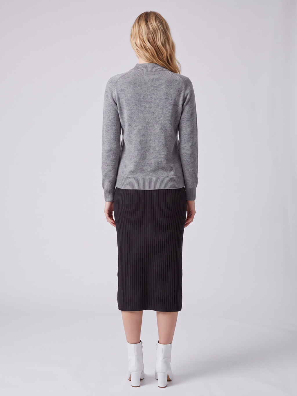 Leah | Mock Neck Loose-Fit Pullover Sweater, Cozy Winter Knit oaklynwear