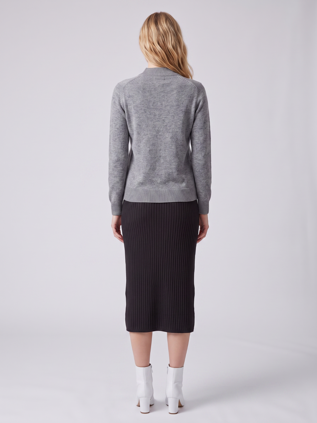 Leah | Mock Neck Loose-Fit Pullover Sweater, Cozy Winter Knit oaklynwear