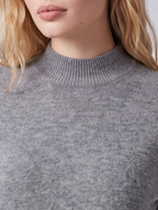 Leah | Mock Neck Loose-Fit Pullover Sweater, Cozy Winter Knit oaklynwear