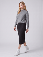 Leah | Mock Neck Loose-Fit Pullover Sweater, Cozy Winter Knit oaklynwear