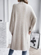 Arya Chevron Textured Open Front Cardigan - view 2