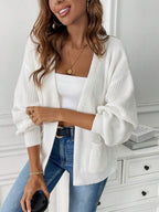 Adalyn | Open Front Cropped Cardigan with Pockets, Cozy Everyday Layer oaklynwear