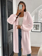 Arya Chevron Textured Open Front Cardigan - view 11