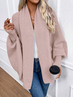 Annika Shawl Collar Batwing Sleeve Cardigan - view 4