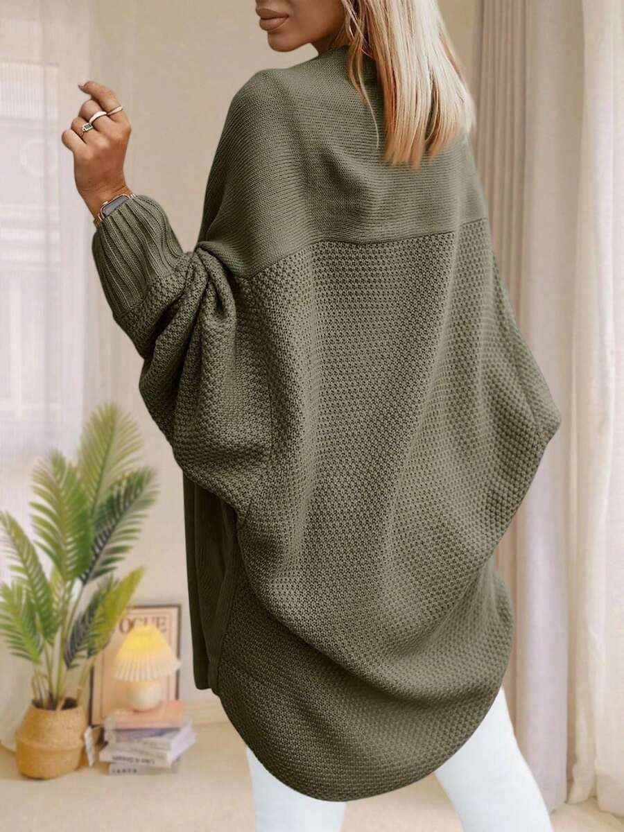 Alondra Oversized Batwing Sleeve Cardigan - view 5