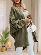 Alondra Oversized Batwing Sleeve Cardigan - view 4