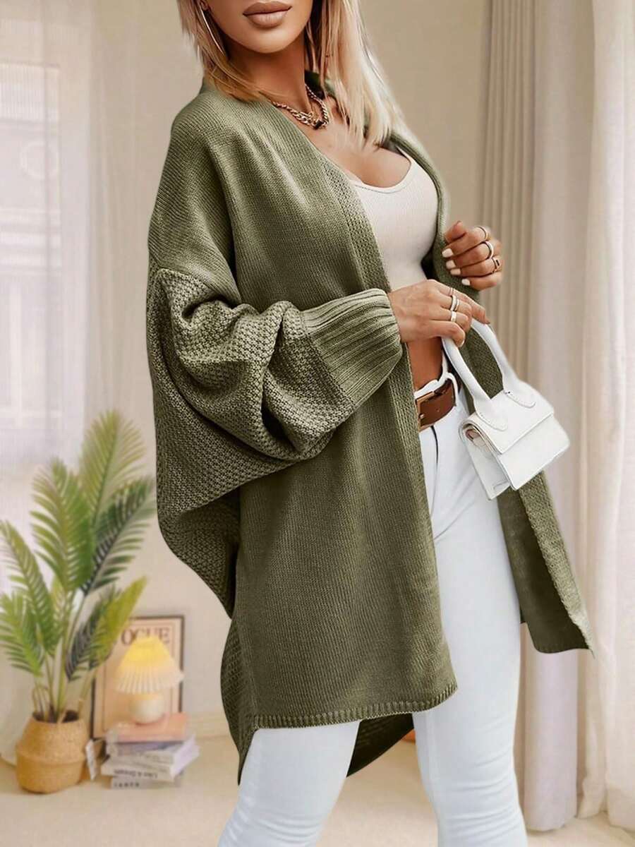 Alondra Oversized Batwing Sleeve Cardigan - view 4