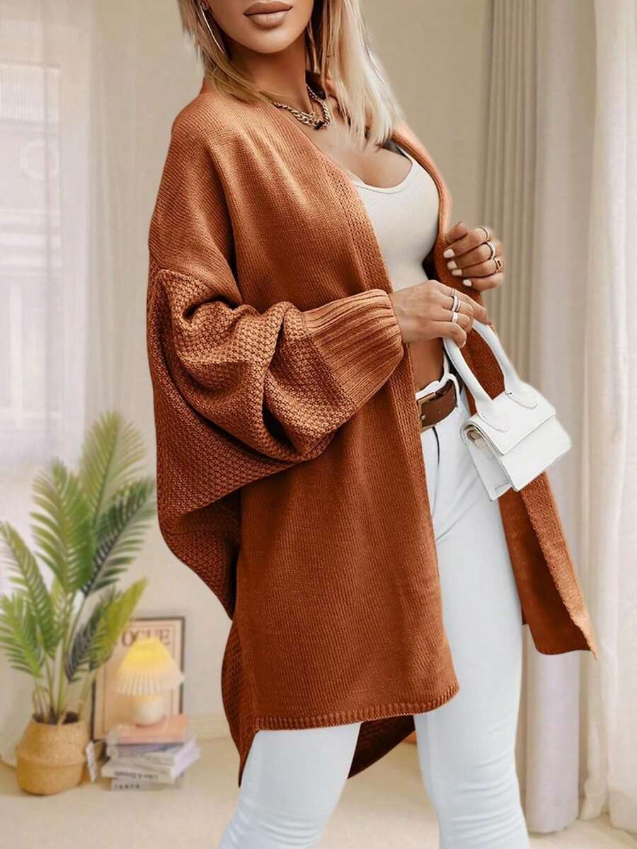 Alondra Oversized Batwing Sleeve Cardigan - view 6