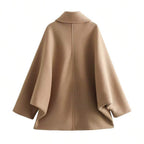 Hadley | Collared Double-Breasted Jacket with Front Pockets, Versatile Everyday Coat oaklynwear