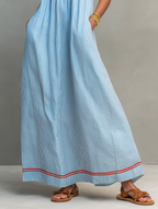 Marina | Women's Striped Maxi Dress oaklynwear