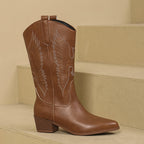 Dagny | Women's Wide Calf Western Cowboy Boots oaklynwear