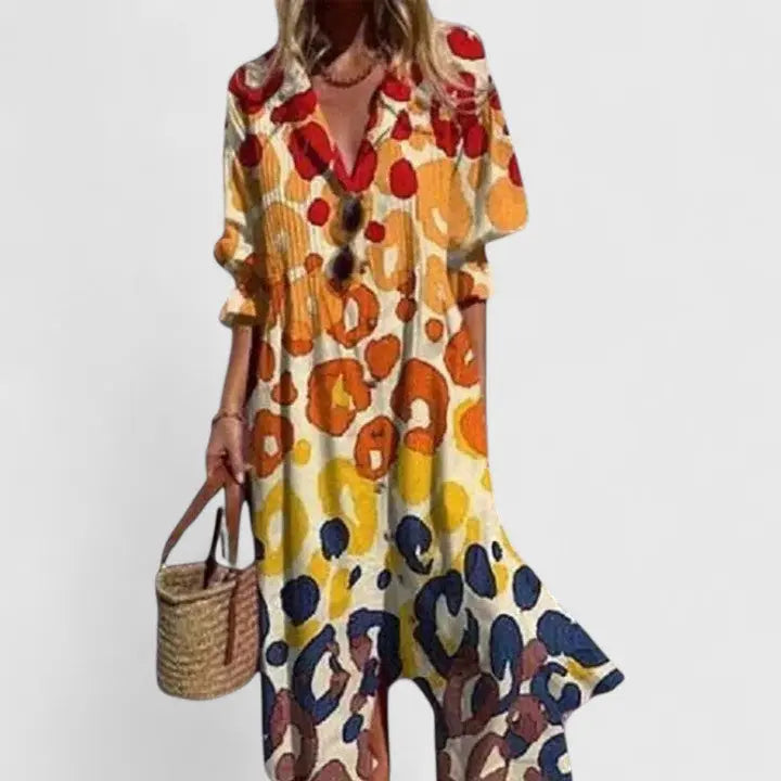 Paula | Elegant Boho Dress oaklynwear