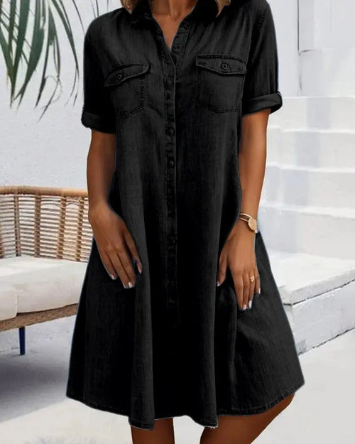 button t shirt dress Madeline