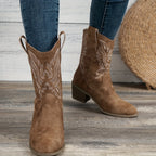 Galateia | Women's Wide Calf Western Cowboy Boots oaklynwear