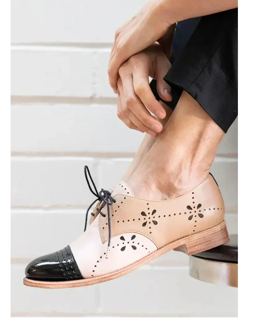 Audrey | Two-Tone Loafers oaklynwear