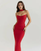 Odessa | Mesh Corset Maxi Skirt Three-Piece Set oaklynwear
