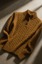 Arden Button-Up Cashmere Sweater oaklynwear