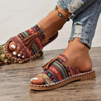 Sunny | Comfortable Flat Sandals oaklynwear
