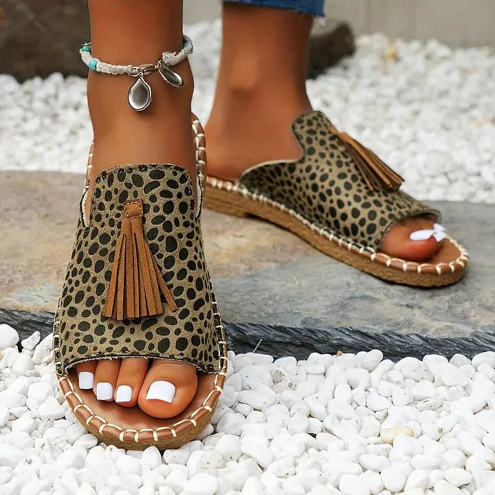 Sunny | Comfortable Flat Sandals oaklynwear