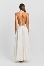 Posey Maxi Dress White oaklynwear
