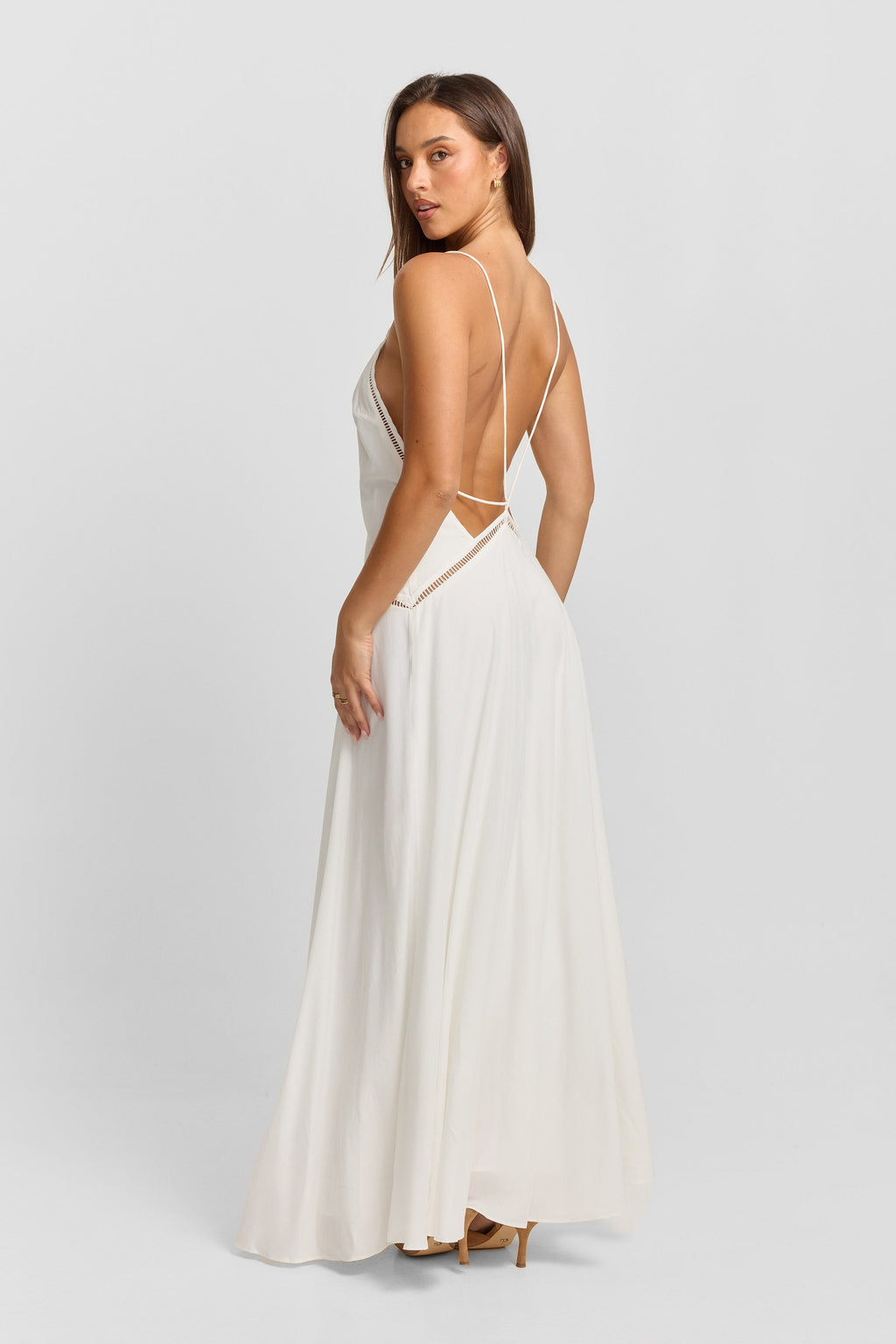 Posey Maxi Dress White oaklynwear