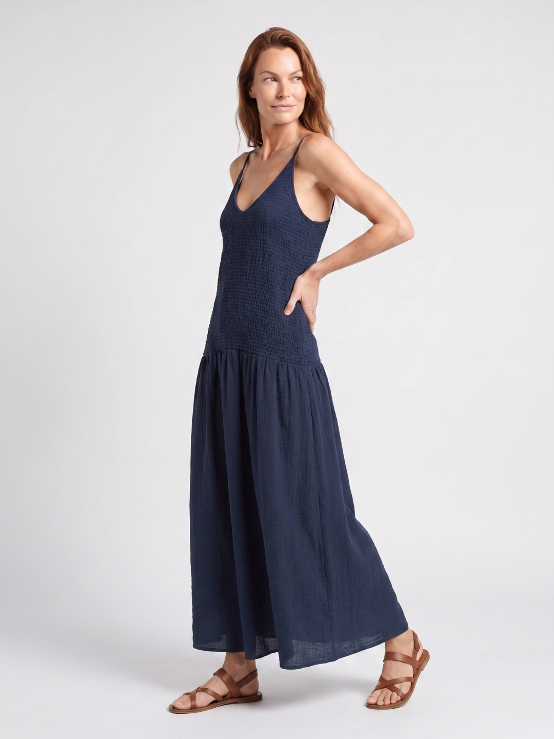 Iris | Women's Patchwork Maxi Dress oaklynwear