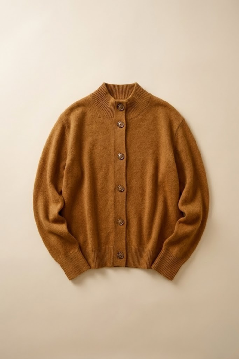 Everly | Button-Up Collared Cardigan with Statement Buttons, Cozy Winter Knit oaklynwear