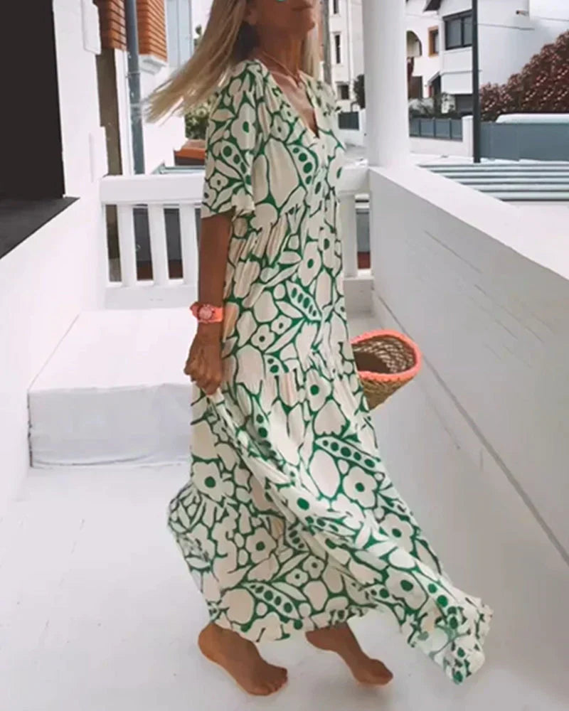 Breezy | Women's Flowy Summer Dress oaklynwear