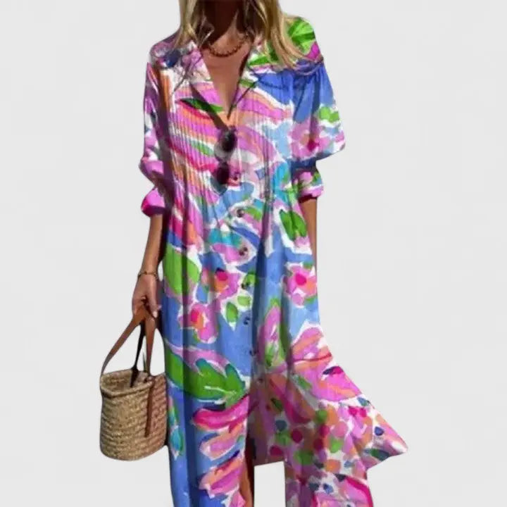Paula | Elegant Boho Dress oaklynwear
