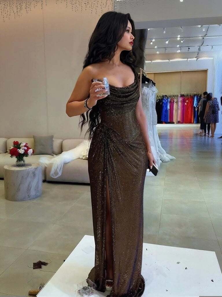 Glamour | Women's Sequin Maxi Dress oaklynwear