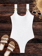 Riviera | Women's Open Back One-Piece Swimsuit oaklynwear
