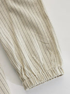 Frances | Striped Button-Down Midi Dress oaklynwear