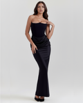 Vivienne | Strapless Corset Maxi Dress oaklynwear