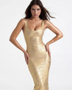 Reign | Bandage Sculpted Hourglass Midi Dress oaklynwear