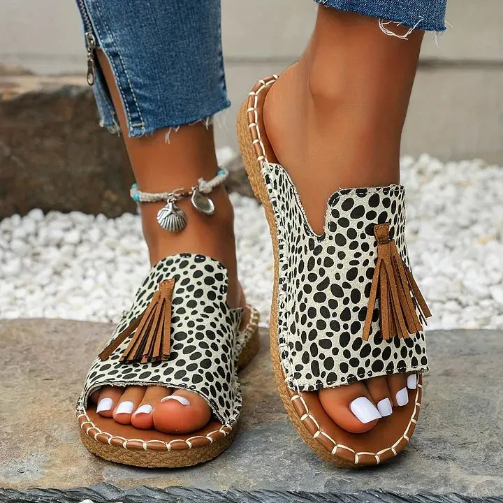 Sunny | Comfortable Flat Sandals oaklynwear
