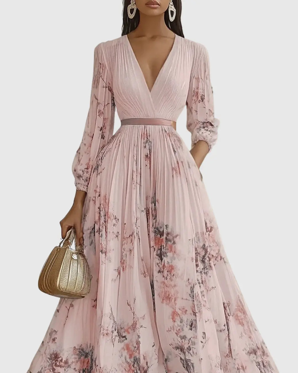 Luna™ | Elegant Sleeveless Flowy Summer Maxi Dress oaklynwear