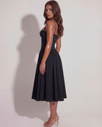 Francesca | Sweetheart Corset Midi Dress oaklynwear