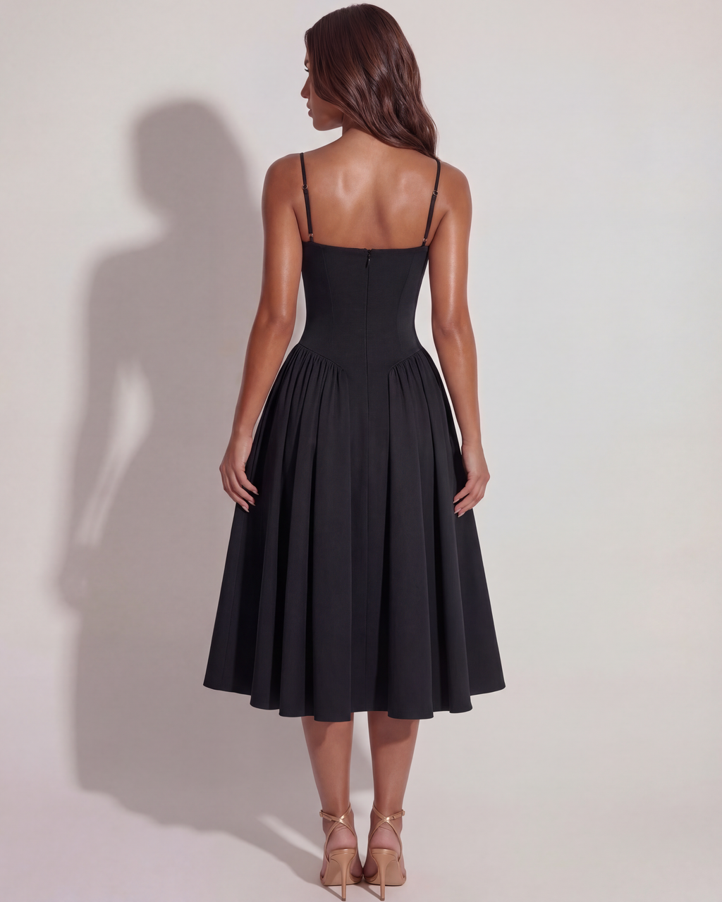 Francesca | Sweetheart Corset Midi Dress oaklynwear