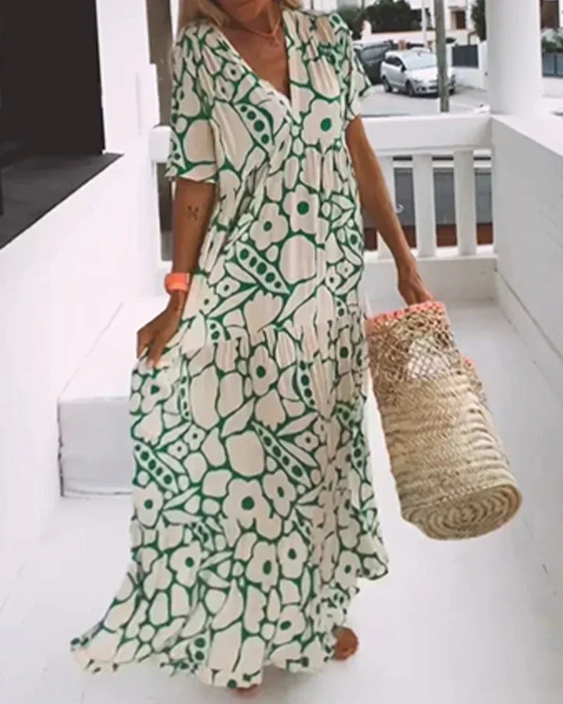 Breezy | Women's Flowy Summer Dress oaklynwear